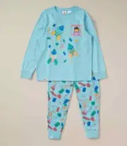 Child size 14 LEGO blue cotton midseason pyjamas Boys girls NEW 4771