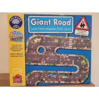 在飛比找蝦皮購物優惠-ORCHARD TOYS 城鎮遊戲地板大拼圖系列 道路組 G