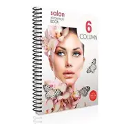 6PC Karlash 6 Column Undated Appointment Book – 6 Person Daily + Hourly Schedule