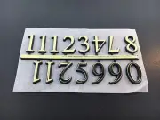 Clock Numerals Arabic 5/8" Tall Set
