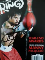 MANNY PACQUIAO SIGNED 5 x 7" Photo COA Buy Genuine TEAM PACQUIAO PRIVATE SIGNING
