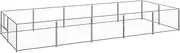 Generic Dog Kennel Silver 10 m虏 Steel,3082121