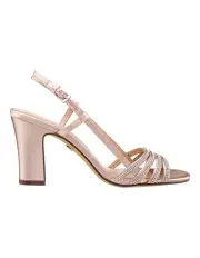 [NINA] Avaley Sandals in Pearl Rose Crystal Satin