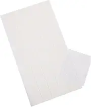 Generic 2 Sheets Dot Stickers Two Sided Tape Putty Stick for Walls Road Tape Adhesive Transparent Putty Fabric Tape Double Sided for Clothing Tape Extra Fort Clear Putty White Acrylic