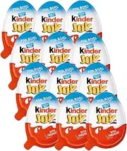 Chocolate Kinder Joy for Boys with Surprise Inside (12-Pack)