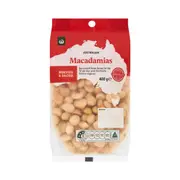 Woolworths Macadamias Roasted & Salted 400g