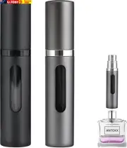 Travel Perfume Bottle Refillable Atomizer - 2-Pack 5ML Perfume Atomiser, Pocket