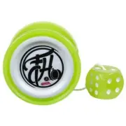NEW DUNCAN FREEHAND Intermediate Counterweight Yo Yo-Yo Green Rim White Caps