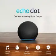 Echo Dot (5Th Gen, 2022 Release) | Smart Speaker with Alexa | Charcoal