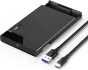 UGREEN 2.5 Inch Hard Drive Enclosure USB C 3.1 Gen 2 to SATA III 6 Gbps for S...