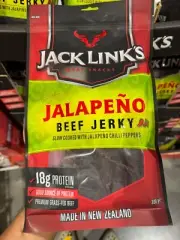 2 x Jack Link's Jalapeno Beef Jerky 300g - Made in New Zealand