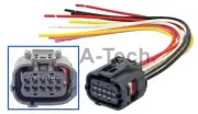 10way FRONT RADAR SONAR SENSOR ACC CONNECTOR wiring for HONDA Acura NISSAN KIA