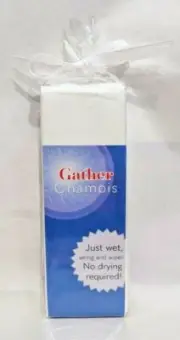 Gather Chamois 16" Mini Microfiber Cleaning Cloth 3 Pack