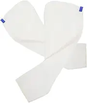 PENIKOKO 2pcs Dry Hair Cap Towel Turban for Wet Hair Dry Hair Turban Cap Quick Drying Bath Cap Bath Head Wrap Towel Hair Towel Wrap for Women Hair Drying Towel Fiber Beige