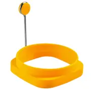 Fried Egg Mold High Temperature Resistance Flexible Food Grade Double-sided Square Round Egg Fryer Mould for Home Kaesi