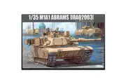 Academy 13202 1/35 M1a1 Abrams Iraq 2003 Plastic Model Kit With Australian Decals