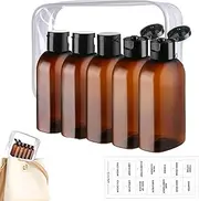 Travel Liquid Bottles - Portable Lotion Containers,100ml Lightweight Leakproof Travel Size Bottles for Shampoo Conditioner Cosmetics