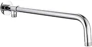 30 / 40 / 50 cm Stainless Steel Shower Head Arm with Copper Holder Silver Polished Chrome for Rain Shower Head with Teflon Threaded Band and Screws (50 cm)