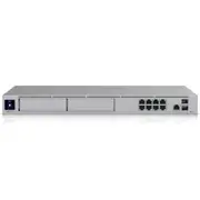 Ubiquiti UniFi (UDM-Pro-Max) Dream Machine Pro Max 10G Cloud Gateway with NVR 10G SFP+ x2 / 2.5GbE x1 / 1GbE x8 / Integrated 128GB SSD / 3.5" HDD Bay x2 [UDM-Pro-Max]