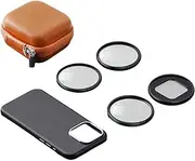 Labymos 67mm Phone Lens Filter Kit Including CPL Filter + Astral Filter + Black Filter + 67mm Adapter Ring + Phone Case Replacement for 15 Pro/ 15 Pro Max