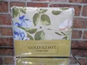 Gold Coast Bedsheets Twin Bed Floral New