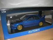 1:18 Autoart SUBARU IMPREZA 22B CARBON BONNET Rare, new non-displayed