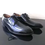 Johnston & Murphy Men's Bradford Moc Toe in Beautiful Black Brush-Off Leather