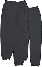 [Hanes] Men's EcoSmart Fleece Sweatpant, Light Steel, 2XL