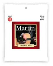 Martin Acoustic Strings Light Bronze 12-54 M140