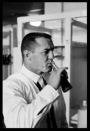 Green Bay Packers Fullback Jim Taylor in the locker room drinks a - Old Photo