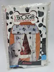 New Disney 102 Dalmations Vintage Ruffled Window Valence "Hot Spots" 84x15