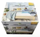 Serta 3" Cool Nights Gel Memory Foam Mattress Topper with Washable Cover Twin XL