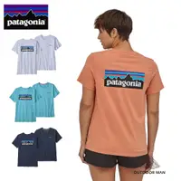 在飛比找蝦皮商城優惠-[Patagonia] 女款 P-6 Logo Organi