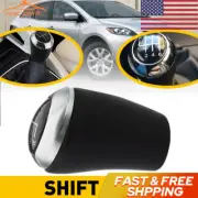 Automatic Transmission Gear Shift Knob w/ Holes Mazda for 45551 3 Chrome Tone (for: Mazda)