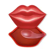 Lertenys 20Pcs Moisturizing Lip Masks, Red Cherry Lip Plumping Masks Overnight, Lip Gel Treatment Lip Masks for Dry Lips Plump Chapped Lip
