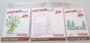 Cottage Cutz Spring Bunny Treehouse Fairy Dies NEW
