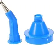 1 Set Glue Mouth Head Sealer Applicator Sealant Nozzle Caulk Caulking Caulk Nozzle Grout Cover Caulk Tip Accessories Home Caulk Tips Sealing Sealant Nozzle Accessories Blue Plastic