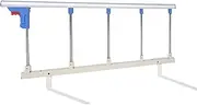 Safety Bed Rail for Elderly Adults/Seniors, Collapsible Bed Assist Handle for King/Queen Size Bed, Prevent Falling Guard Rail, Easy Assembly