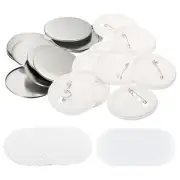 2.26" Blank Button Making ,50Pcs Round Badge Parts for Button Maker Machine