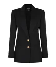 Balmain Double-Breasted Buttoned Jacket FR34,FR36,FR38,FR40,FR42 Black