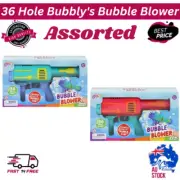 36 Hole Gatling Bubble Gun Automatic Bubble Machine Outdoor Party Toy for Kids