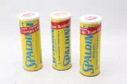Lot 3x 1980's Spalding Championship Tennis Ball Canisters Sealed E12