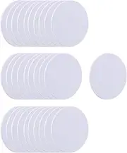 Tuperoymse 30Pcs NFC 215 Cards, for NFC Round Cards Rewritable NFC 215 Card Tag Compatible with TagMo and for