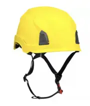 Traverse Climbing Helmet ANSI Z89.1 Type II Class E, Helmet Non-Vented Yellow