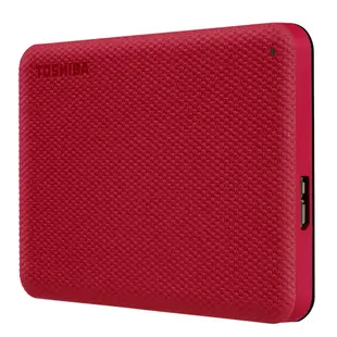 TOSHIBA 東芝 V10 Canvio Advance 先進碟 4TB 2.5吋外接式硬碟 (紅)