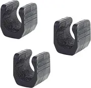 3 Pieces Flashlight Mounting Brackets Bike Torch Holder, U Shaped Clips Clamps, Bicycle Flashlight Mount Clips