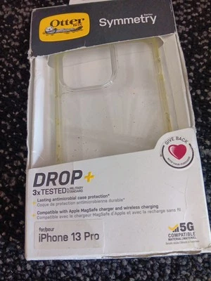 OtterBox iPhone 13 Pro Symmetry Case - Clear NIP Free Shipping M29