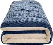 Japanese Futon Mattress - Foldable Floor Mat for Camping, Dormitory & Guest Use, Ultra-Soft Portable Sleeping Pad for Adults, Compact Travel & Nap Mat