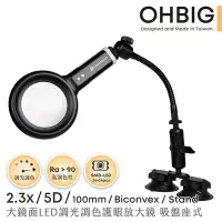 在飛比找Yahoo奇摩購物中心優惠-【HWATANG】OHBIG 2.3x/5D/100mm 大