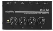 Depusheng DA400 Ultra-Compact 4 Channel Headphone Audio Stereo Amp